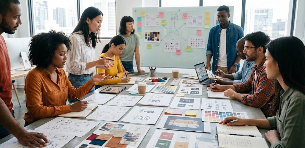 Marka Geliştirme Süreci Danışmanlık Görseli