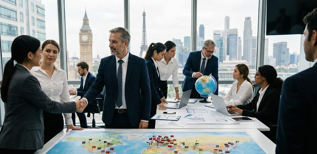 Yurt Dışı Ofis Açma Desteği Danışmanlık Görseli