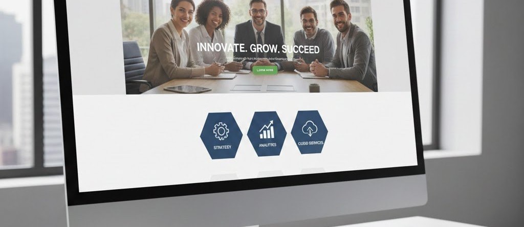 Kurumsal Web Sitesi Tasarımı Görseli