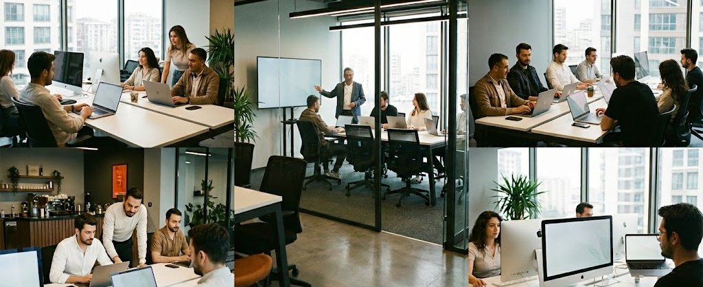 Modern Web Sitesi Tasarımı Görseli