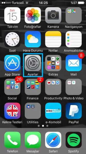 IOS Mail Kurulumu